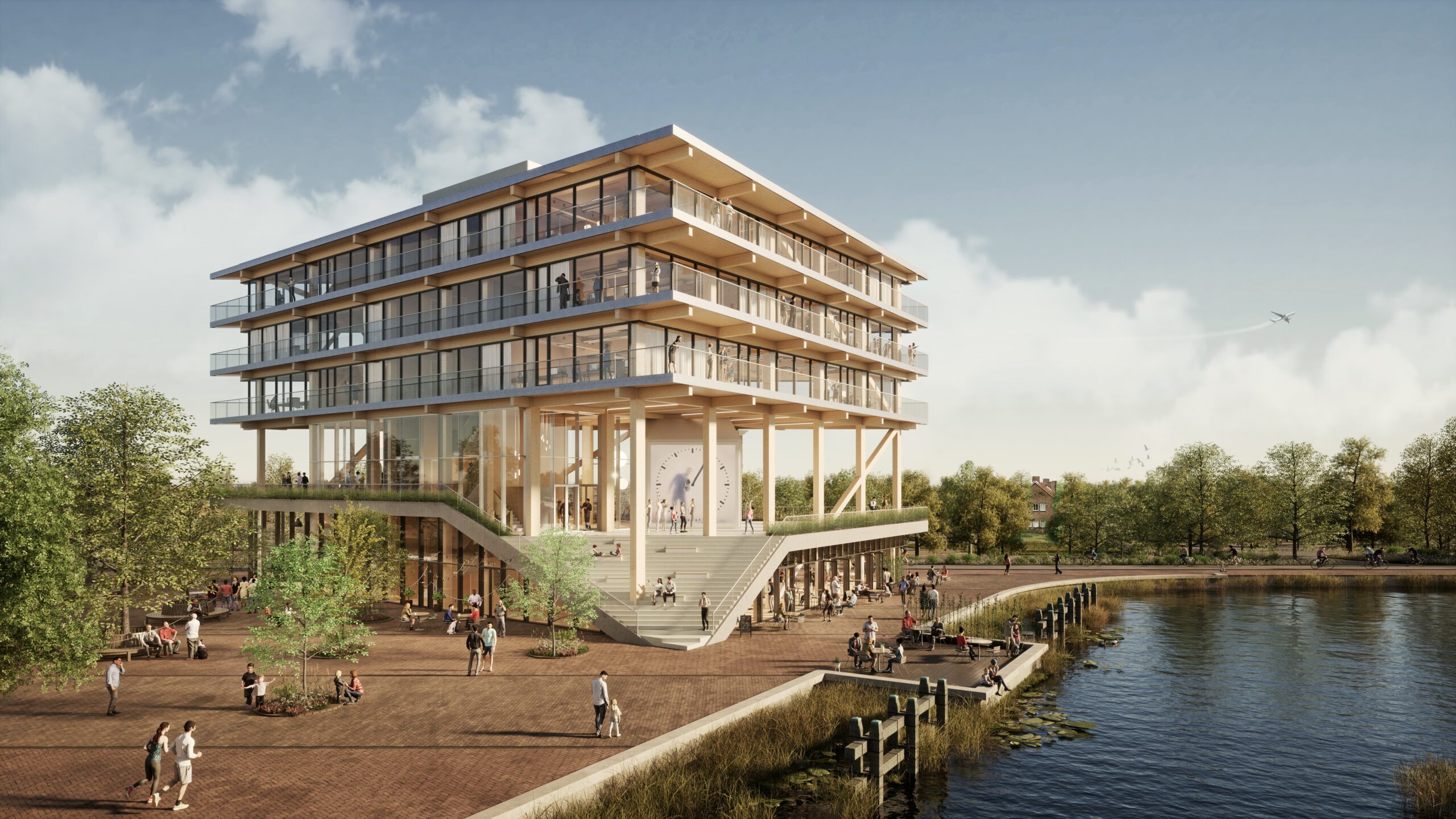 circulair city house artist impression