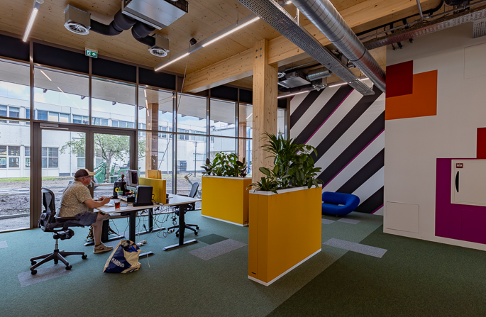 Houtwerk II werkplek